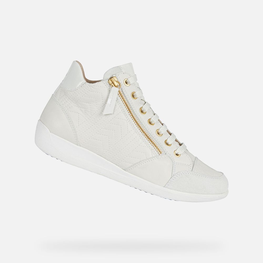 Geox Bayan Spor Ayakkabı Beyaz - Myria - MVE-815973